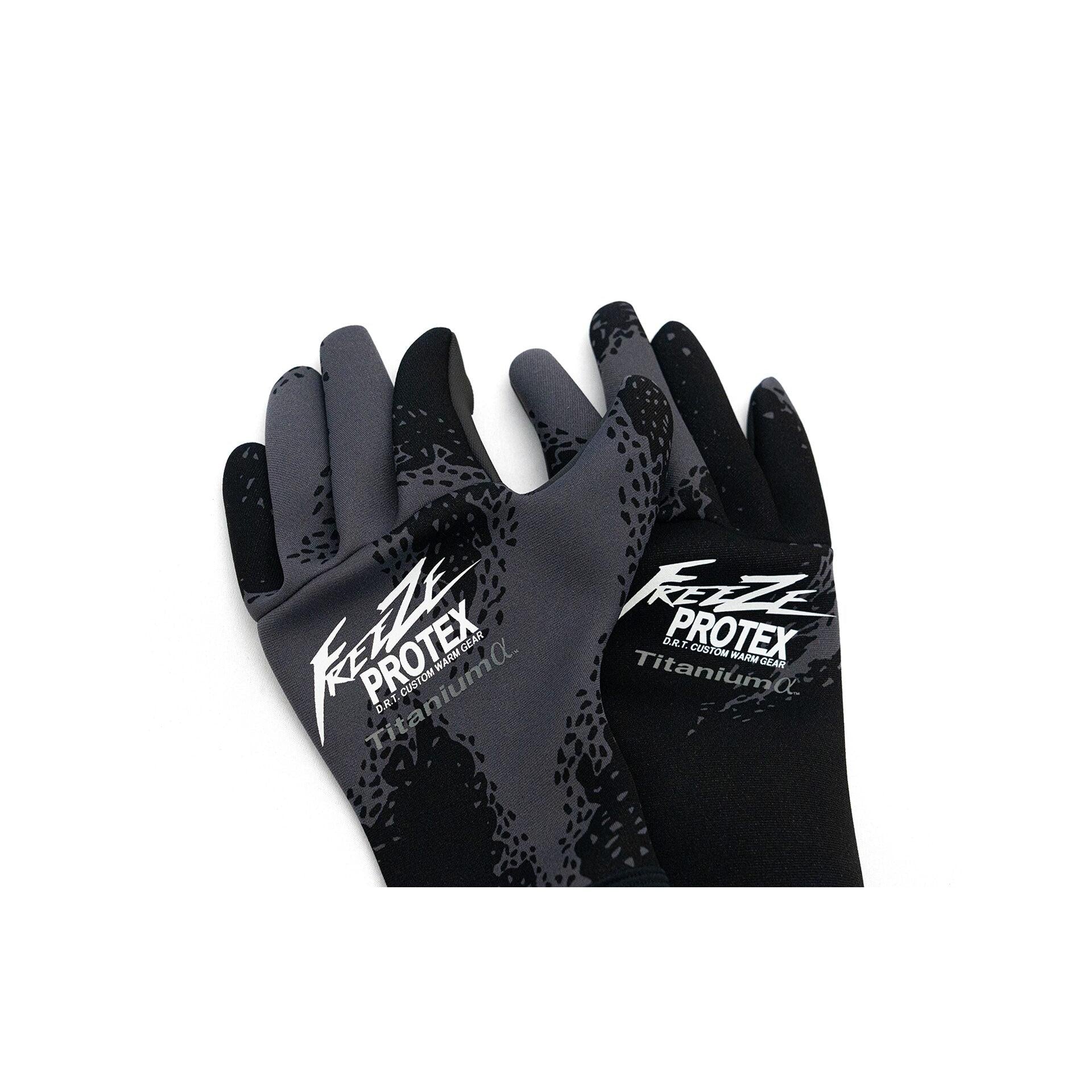View of DRT inc. FREEZE PROTEX Neoplane Glove Gen2 available at EZOKO Fishing