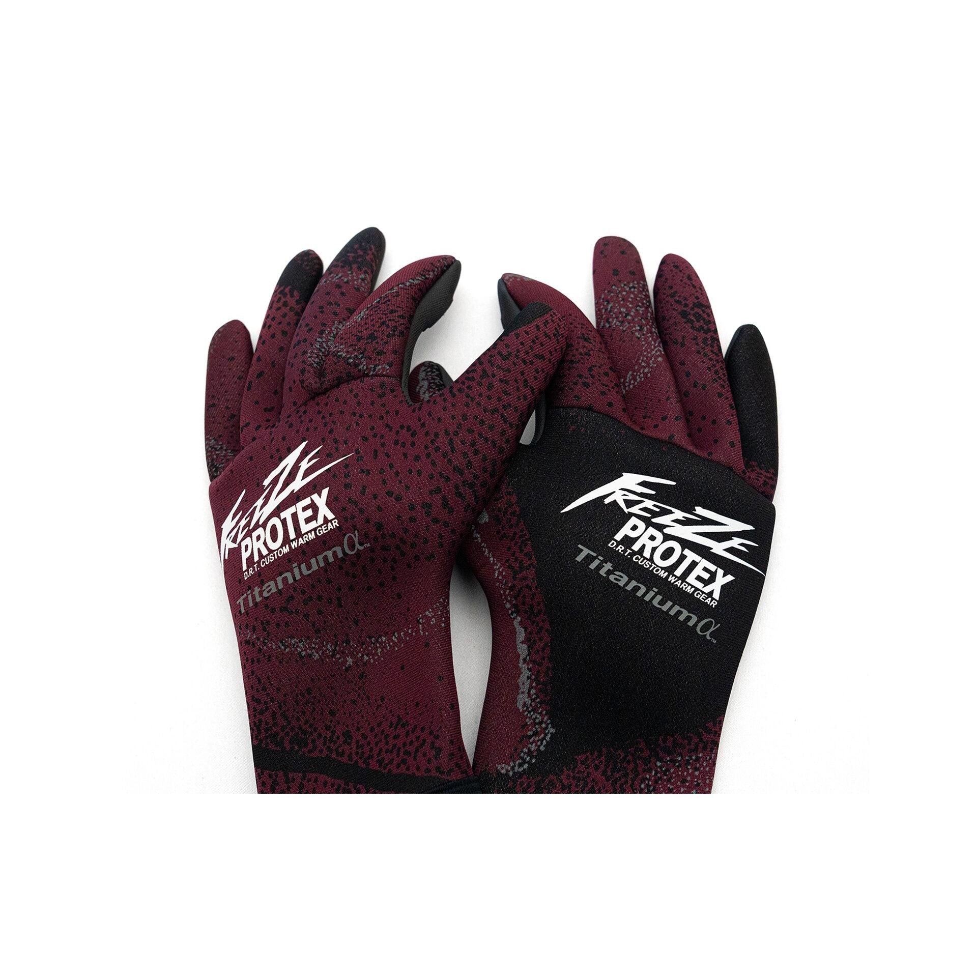 View of DRT inc. FREEZE PROTEX Neoplane Glove Gen2 available at EZOKO Fishing