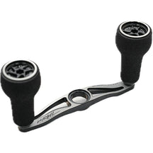 View of DRT inc. VARIAL CALFORM (Handle Only) Black x White 87mm available at EZOKO Pike and Musky Shop