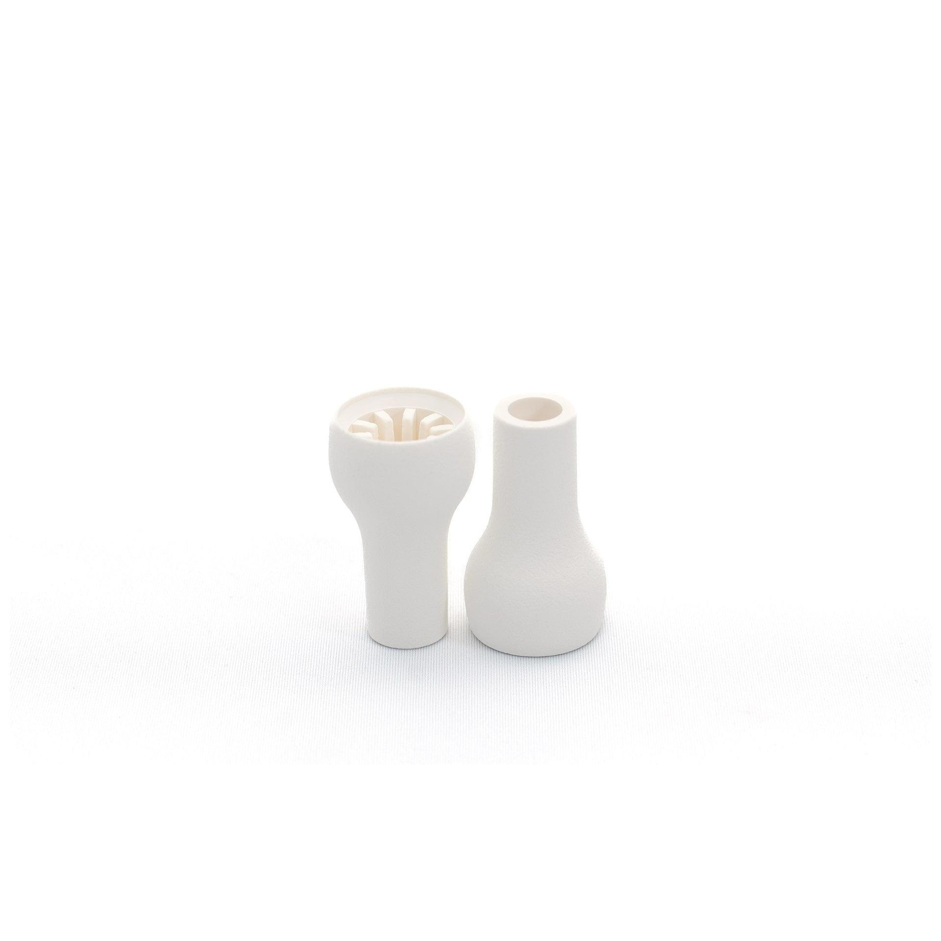 View of DRT Inc. Varial Knob Slim White available at EZOKO Fishing
