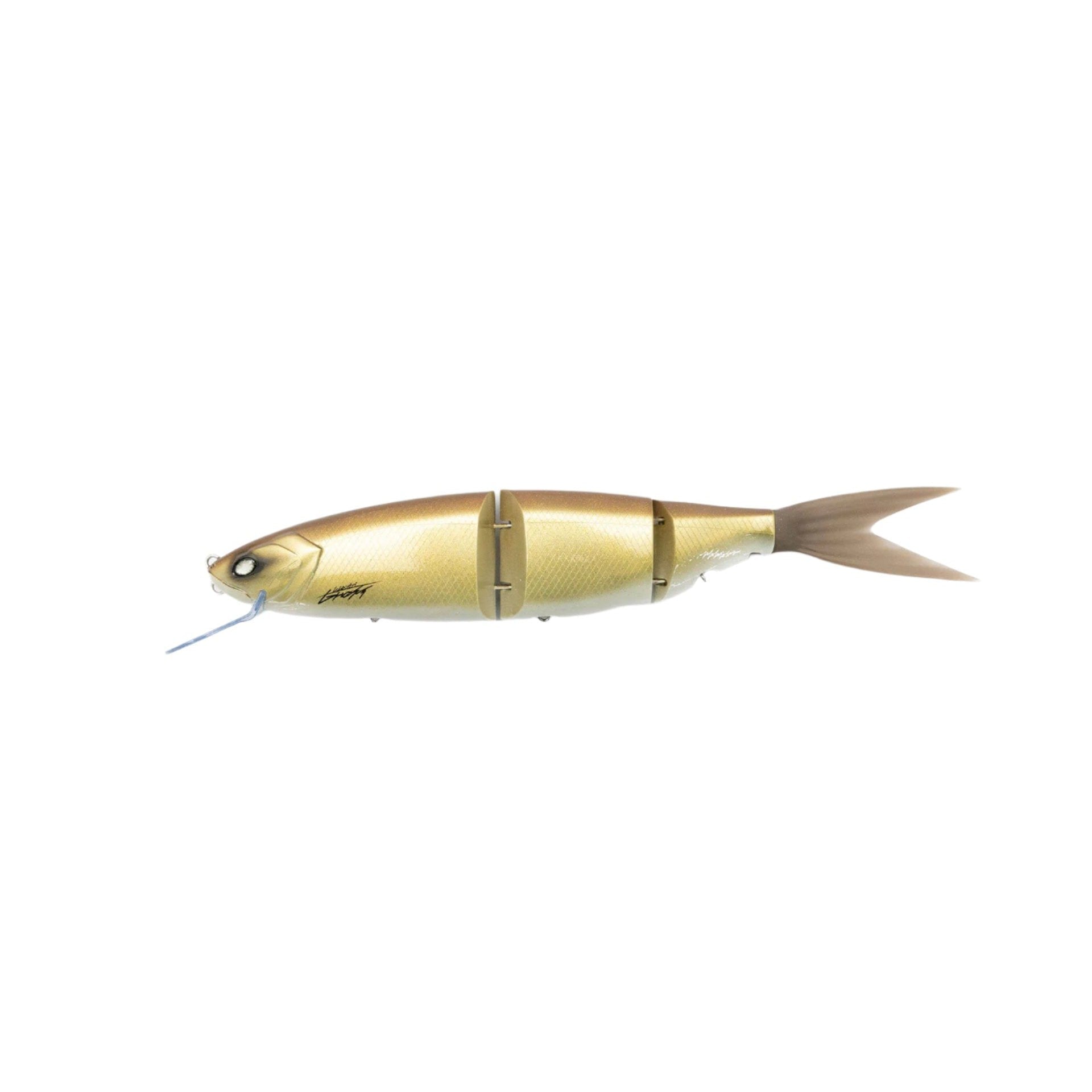 View of Swimbaits DRT Klash Ghost Swimbait Fullmoon Bite available at EZOKO Pike and Musky Shop