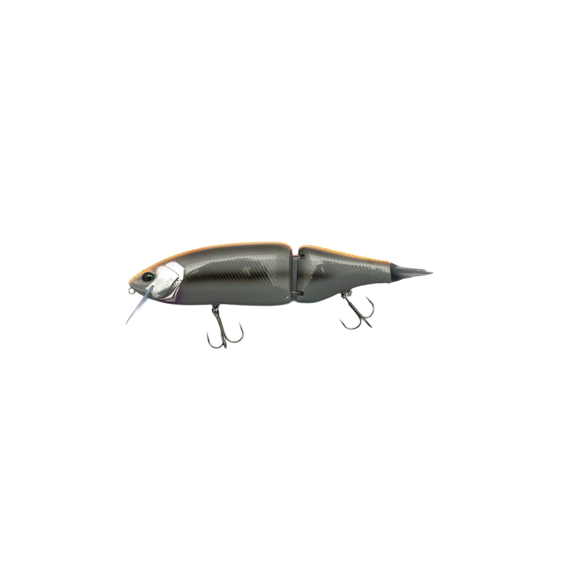 View of Swimbaits DRT Klash9 Hi Swimbait Crack Work Orange available at EZOKO Pike and Musky Shop