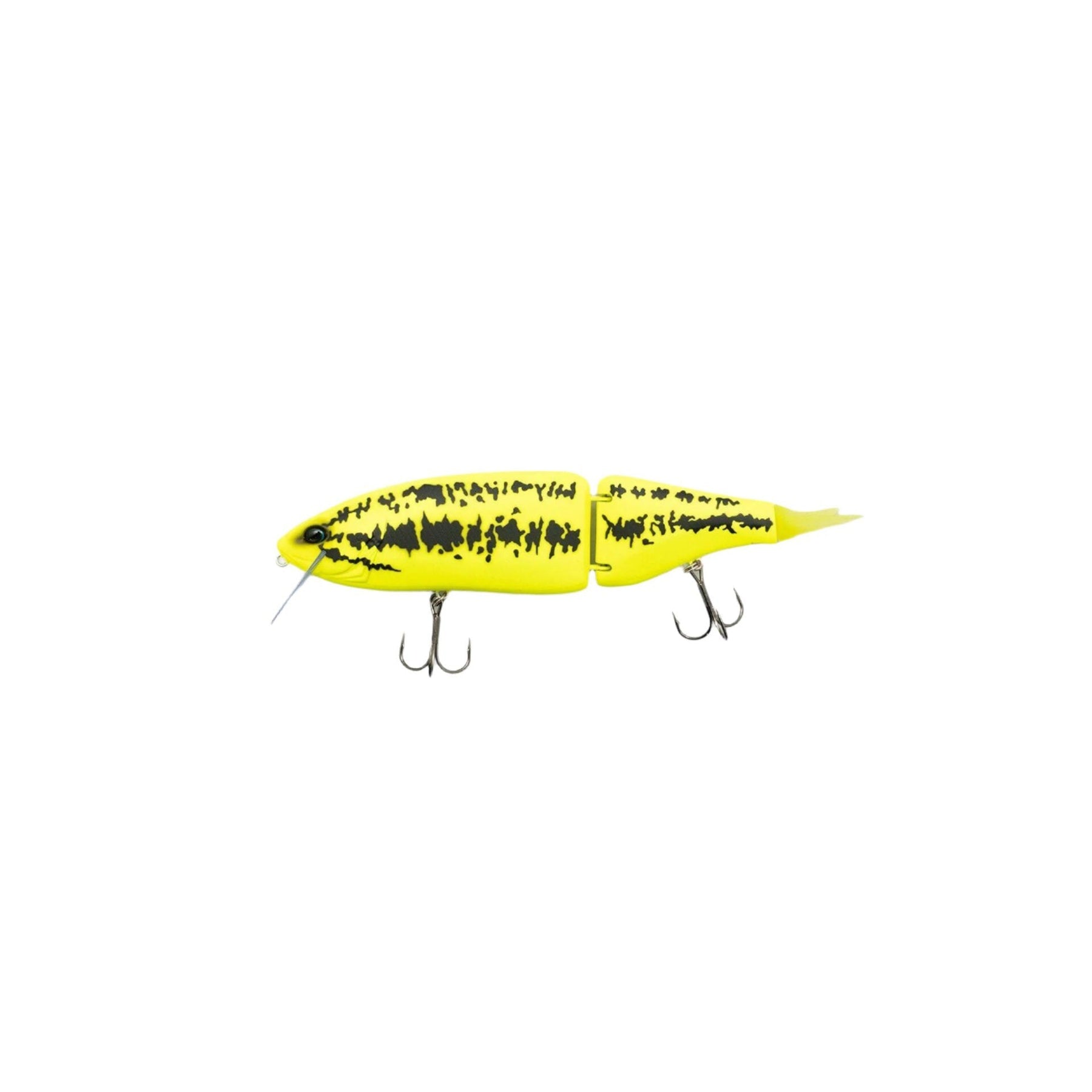 View of Swimbaits DRT Klash9 Low Swimbait Shock Lemon available at EZOKO Pike and Musky Shop