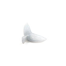 View of DRT Klash9 Extra Tail Clear Silver available at EZOKO Pike and Musky Shop