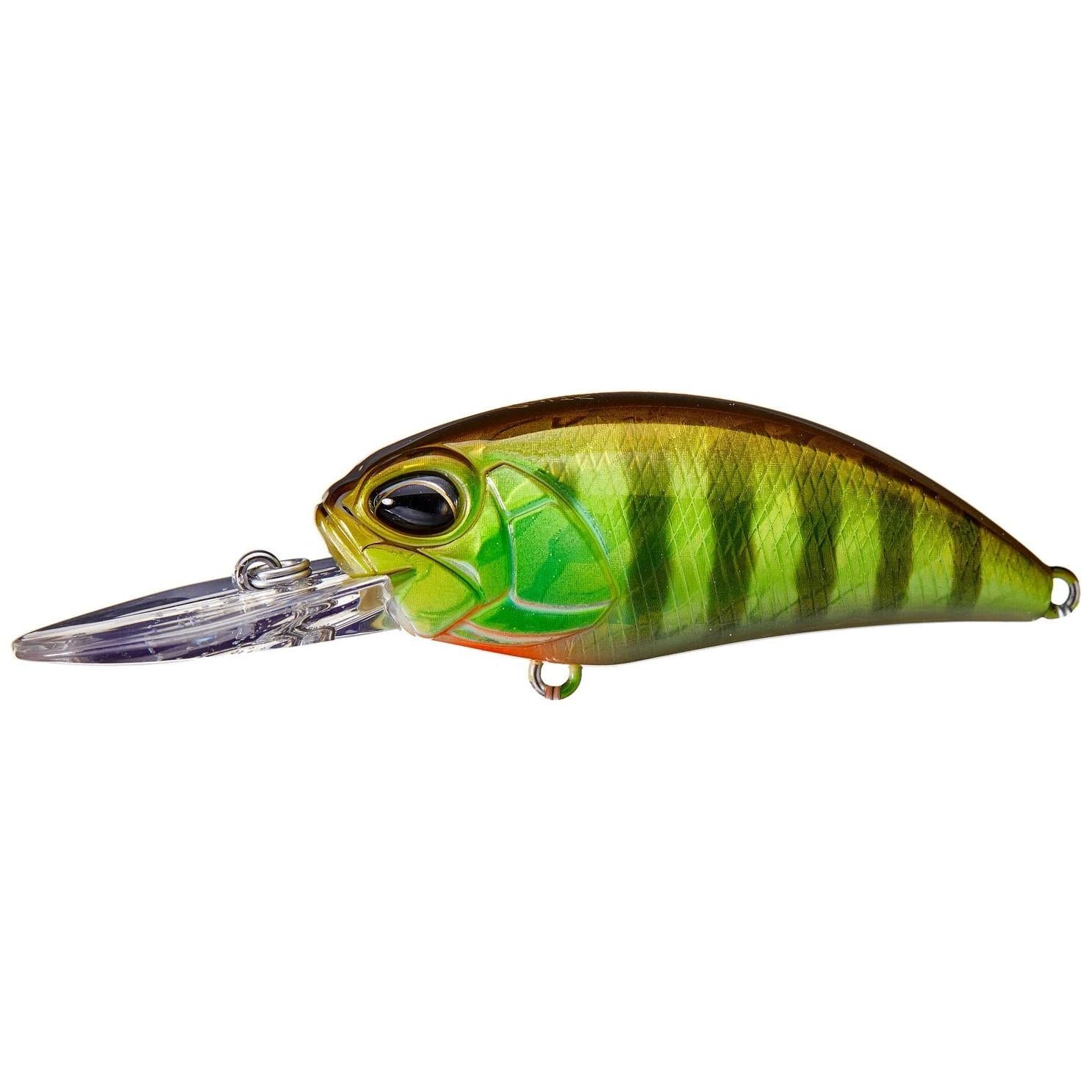 View of DUO Realis Crank M65 11A Chartreuse Gill Halo available at EZOKO Fishing