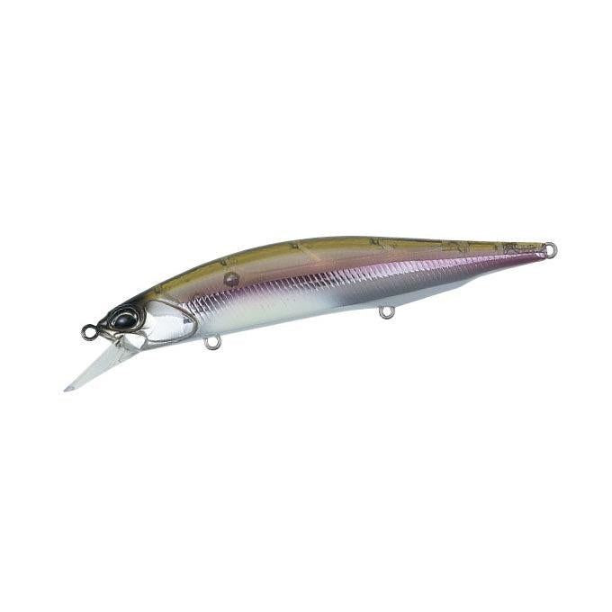 View of DUO Realis Jerkbait 110SP Komochi Wakasagi available at EZOKO Pike and Musky Shop