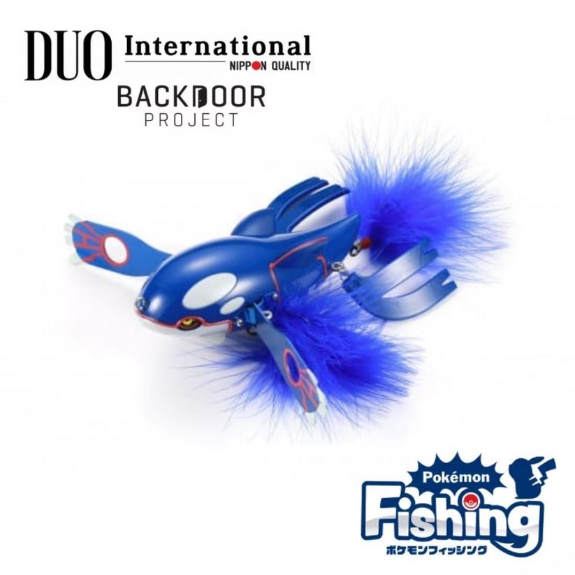 View of Duo Realis Pokémon Fishing Kyogre Crawler available at EZOKO Pike and Musky Shop