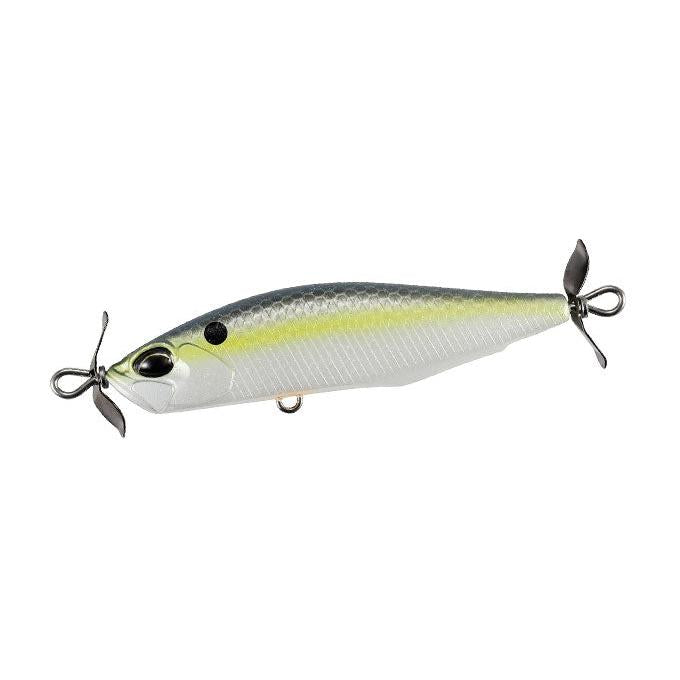 View of DUO Realis Spinbait 72 Alpha American Shad available at EZOKO Fishing