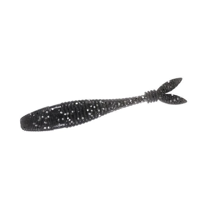 View of DUO Realis V-Tail Shad Silver Smoke available at EZOKO Fishing