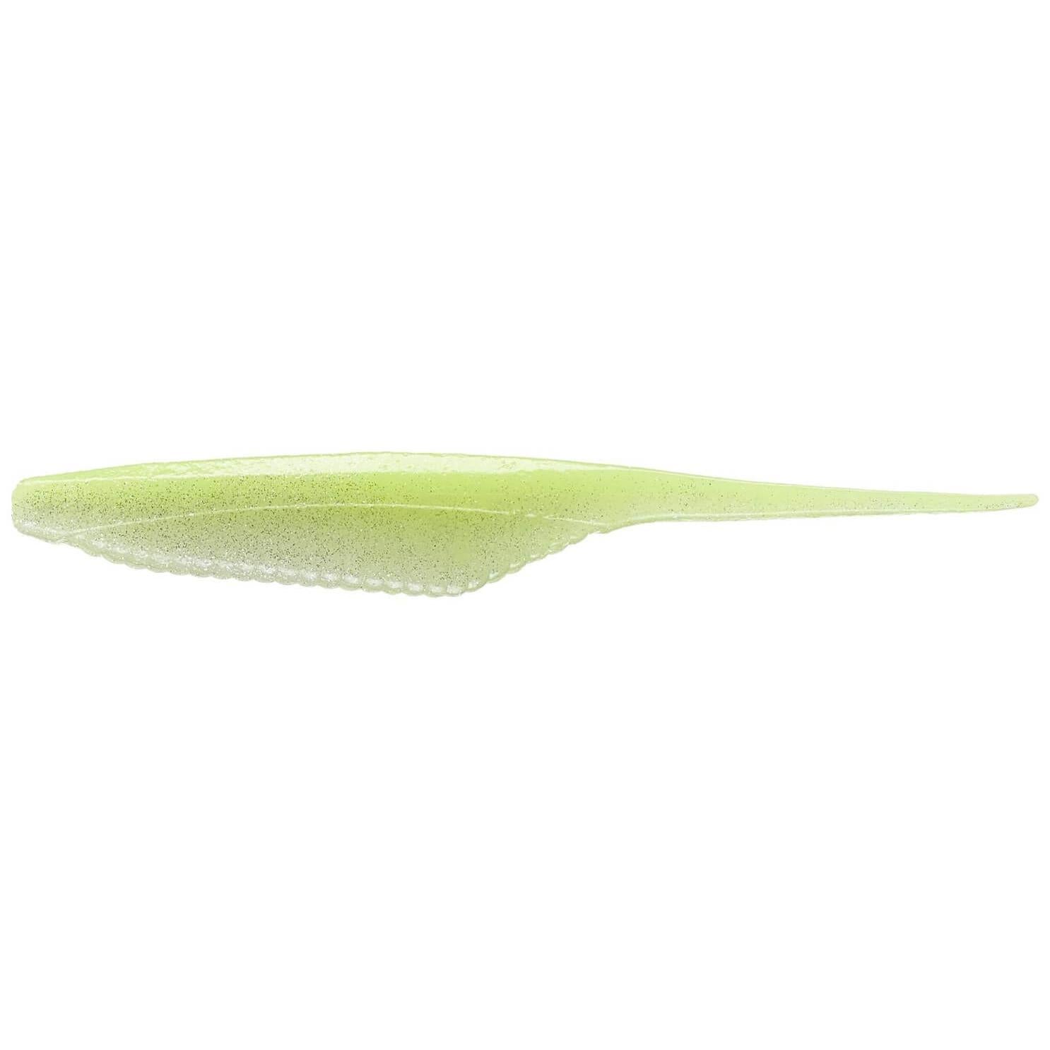 View of DUO Realis Versa Pintail 3" Chartreuse Shad available at EZOKO Pike and Musky Shop