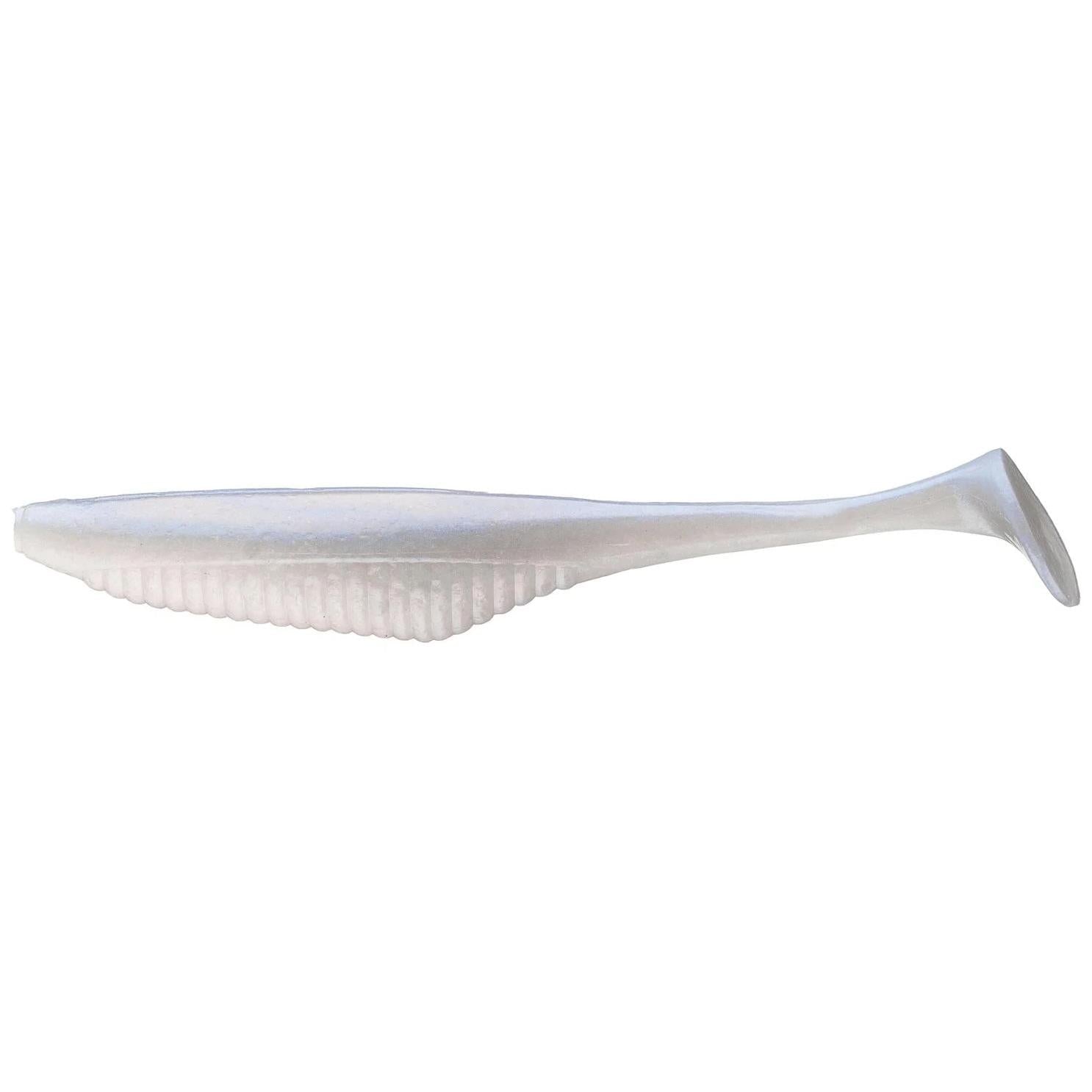 View of DUO Realis Versa Shad 4" Light Pro Blue available at EZOKO Fishing