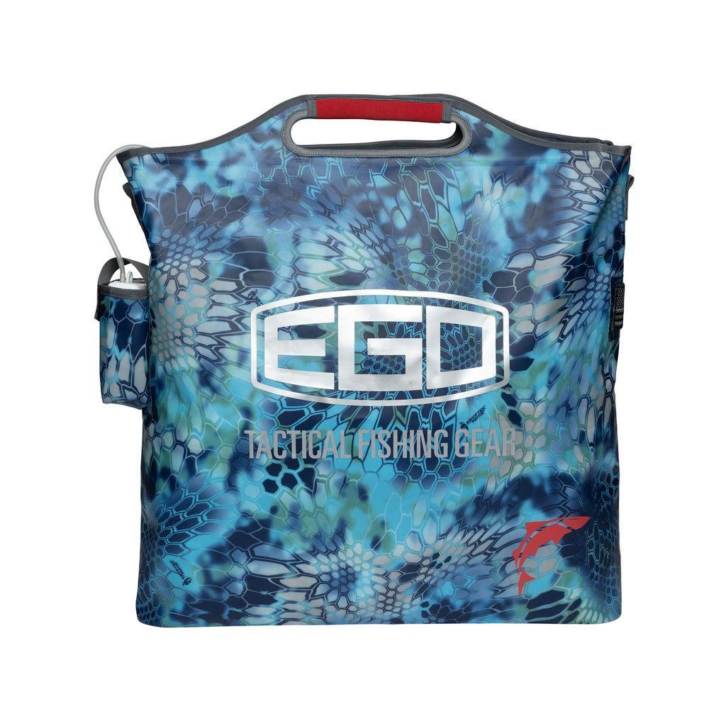 View of Tools EGO Kryptek Tournament Weight-In Bag available at EZOKO Fishing