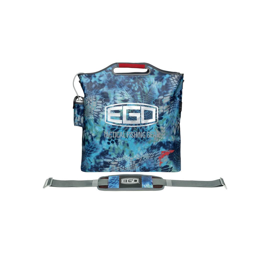 View of Tools EGO Kryptek Tournament Weight-In Bag available at EZOKO Fishing