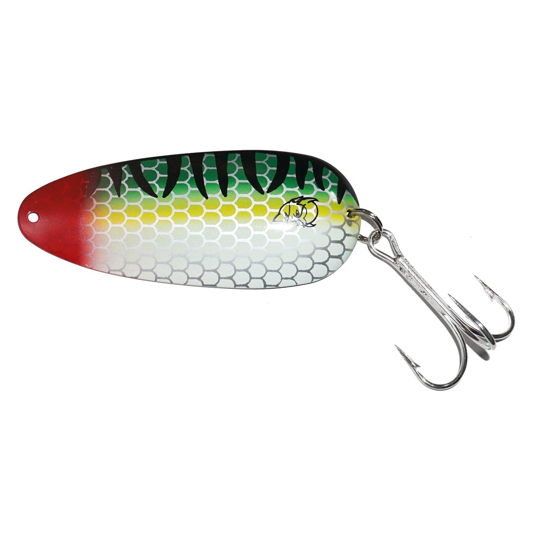 View of Jigs-Spoons Eppinger Huskie Devle 3 1/4oz Spoon Black Perch available at EZOKO Pike and Musky Shop