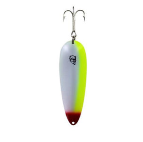 View of Jigs-Spoons Eppinger Huskie Devle 3 1/4oz Spoon Pearl Clown available at EZOKO Fishing