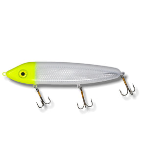 View of Jerk-Glide_Baits ERC Hell Hound 10'' Glide Bait Lemon Head available at EZOKO Pike and Musky Shop