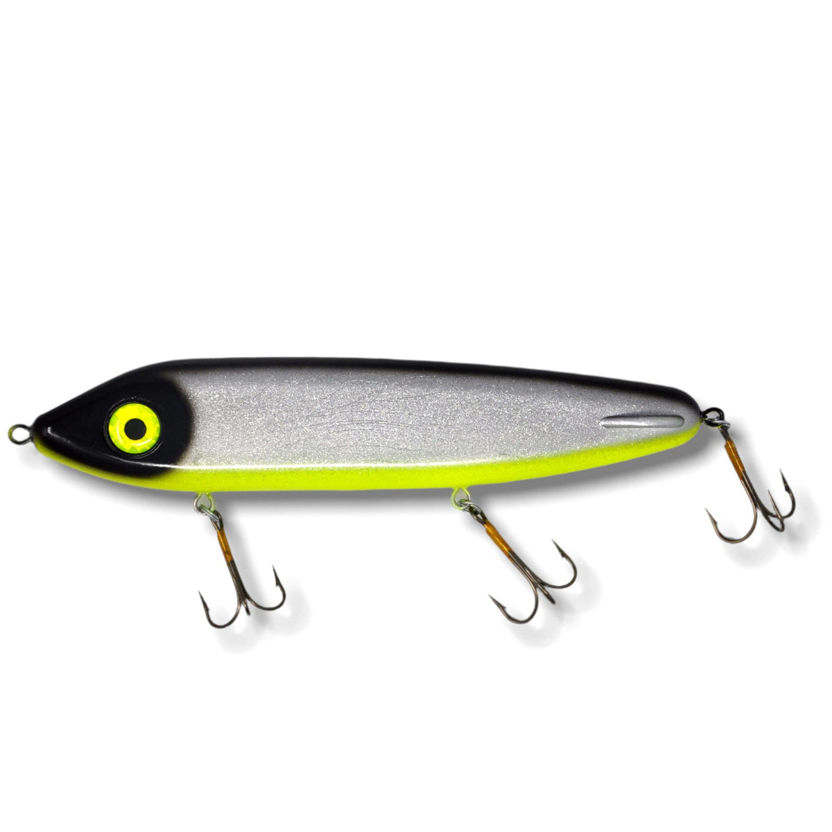 View of Jerk-Glide_Baits ERC Hell Hound 10'' Glide Bait available at EZOKO Pike and Musky Shop