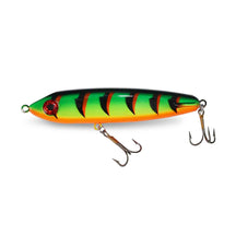 View of Jerk-Glide_Baits ERC Hell Hound 8'' Glide Bait Fire Tiger available at EZOKO Pike and Musky Shop