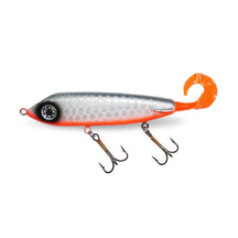 View of Jerk-Glide_Baits ERC Squirrelly Hell Hound 9'' Glide Bait Hot Whitefish available at EZOKO Pike and Musky Shop