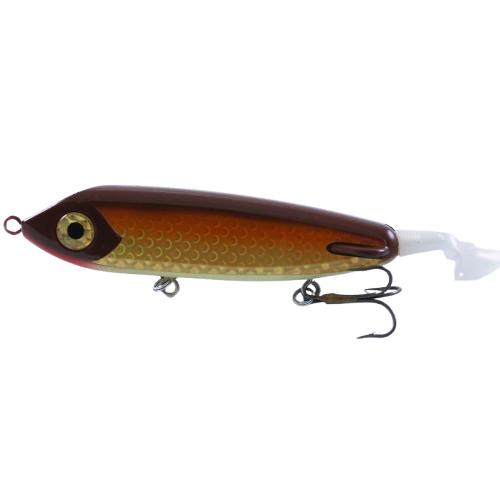 View of Jerk-Glide_Baits ERC Squirrelly Hell Hound 9'' Glide Bait Metallic Scale Carp available at EZOKO Fishing