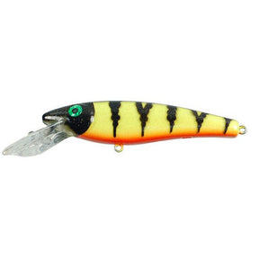 View of Crankbaits Ernie 9″ Crankbait Glitter Perch available at EZOKO Pike and Musky Shop