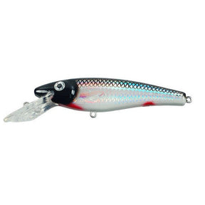 View of Crankbaits Ernie 9″ Crankbait Silver Shiner Holo available at EZOKO Pike and Musky Shop