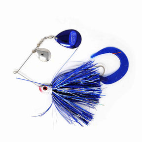 View of Spinnerbaits Esox Assault Spinnerbait Colorado 1.5oz Blue Shinner available at EZOKO Pike and Musky Shop