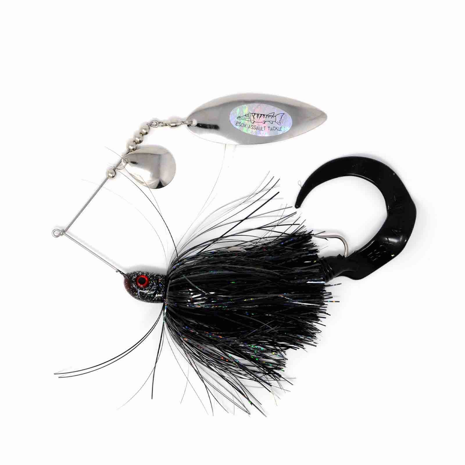 Esox Assault Spinnerbait Willow 1.5oz