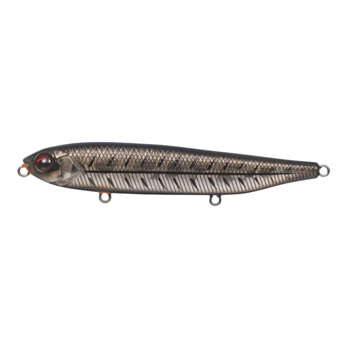 View of Topwater Evergreen Jt Pencil JT-95 Black Bone available at EZOKO Fishing