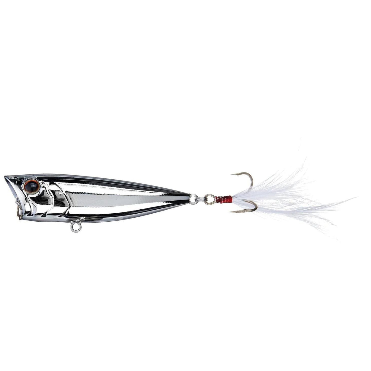 View of Topwater Evergreen Ob Popper Full Metal available at EZOKO Fishing