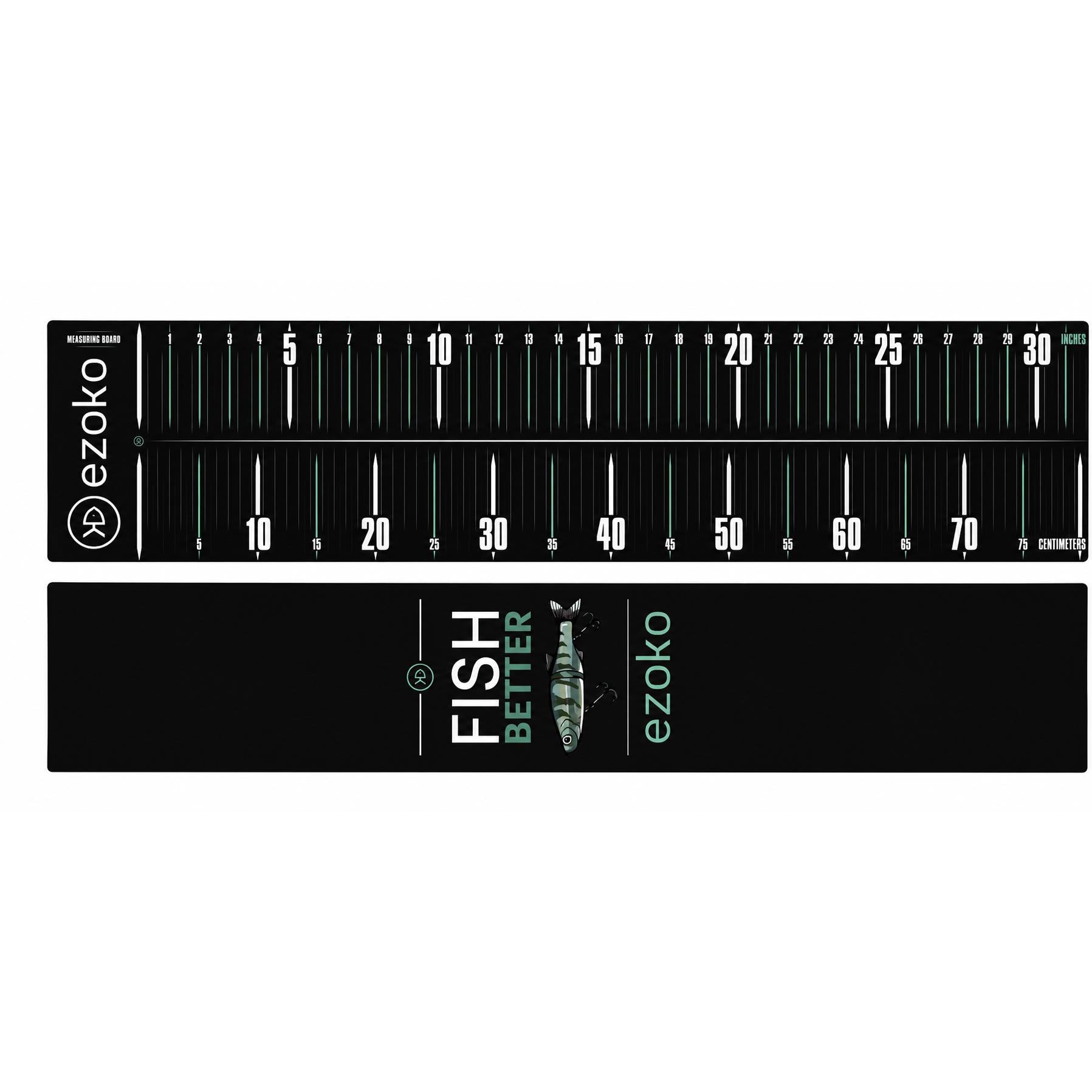 View of EZOKO 30" Bass Retractable Ruler available at EZOKO Fishing