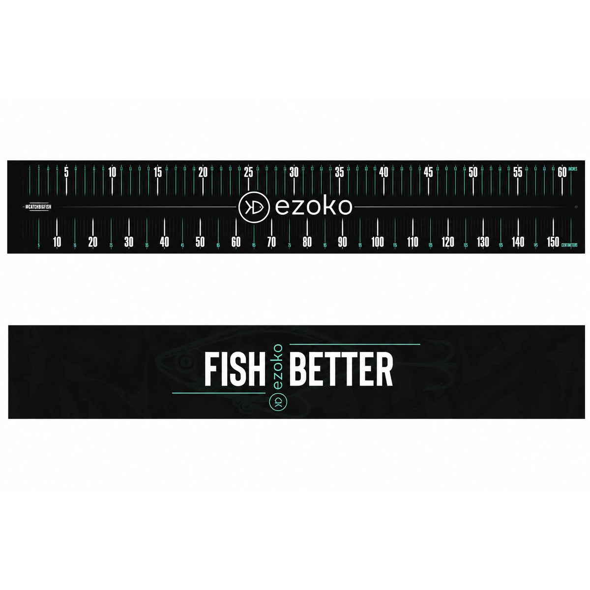 View of EZOKO 60" Pike & Musky Retractable Ruler available at EZOKO Fishing