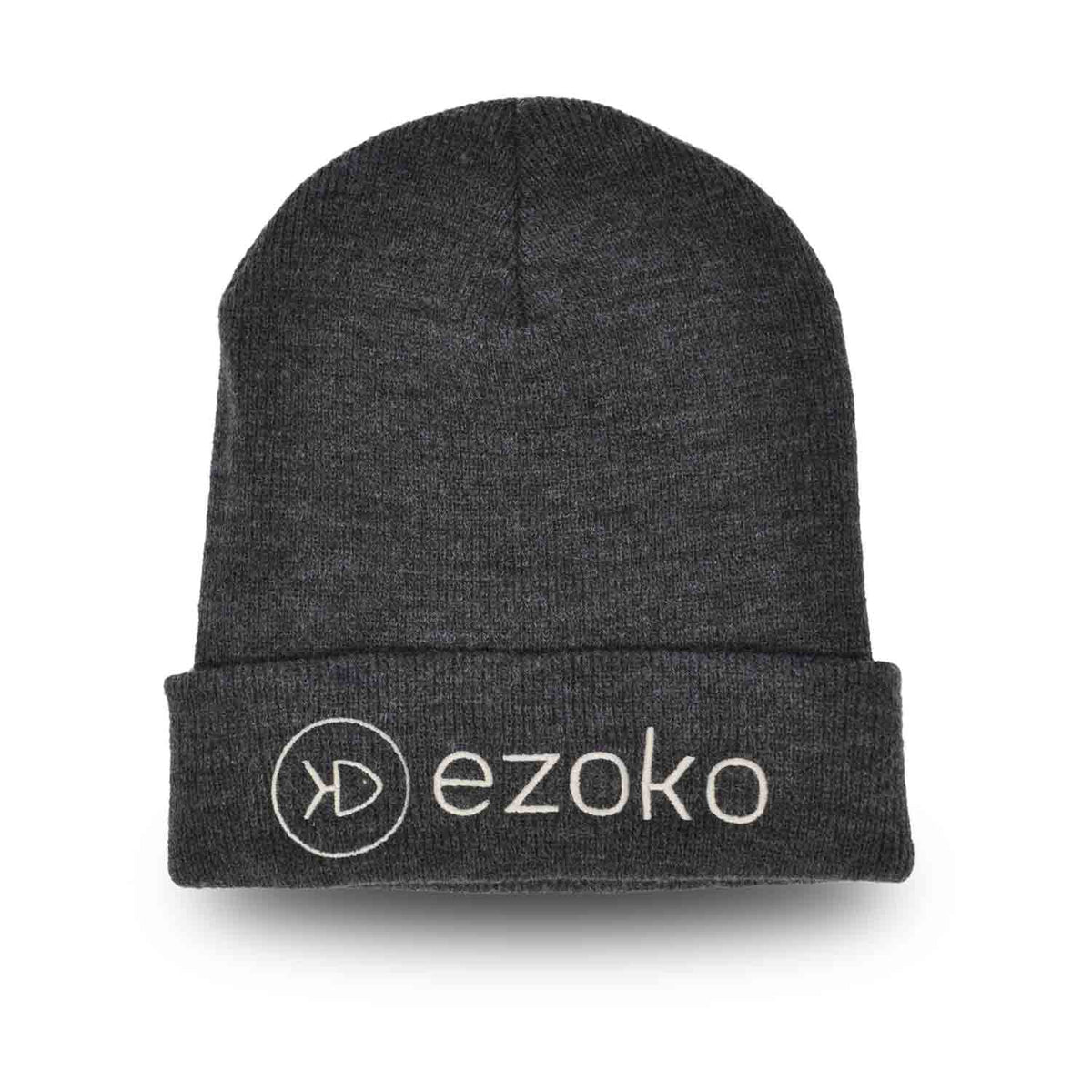 Ezoko Classics YUPOONG Cuffed Beanie Dark Grey Grey Hats