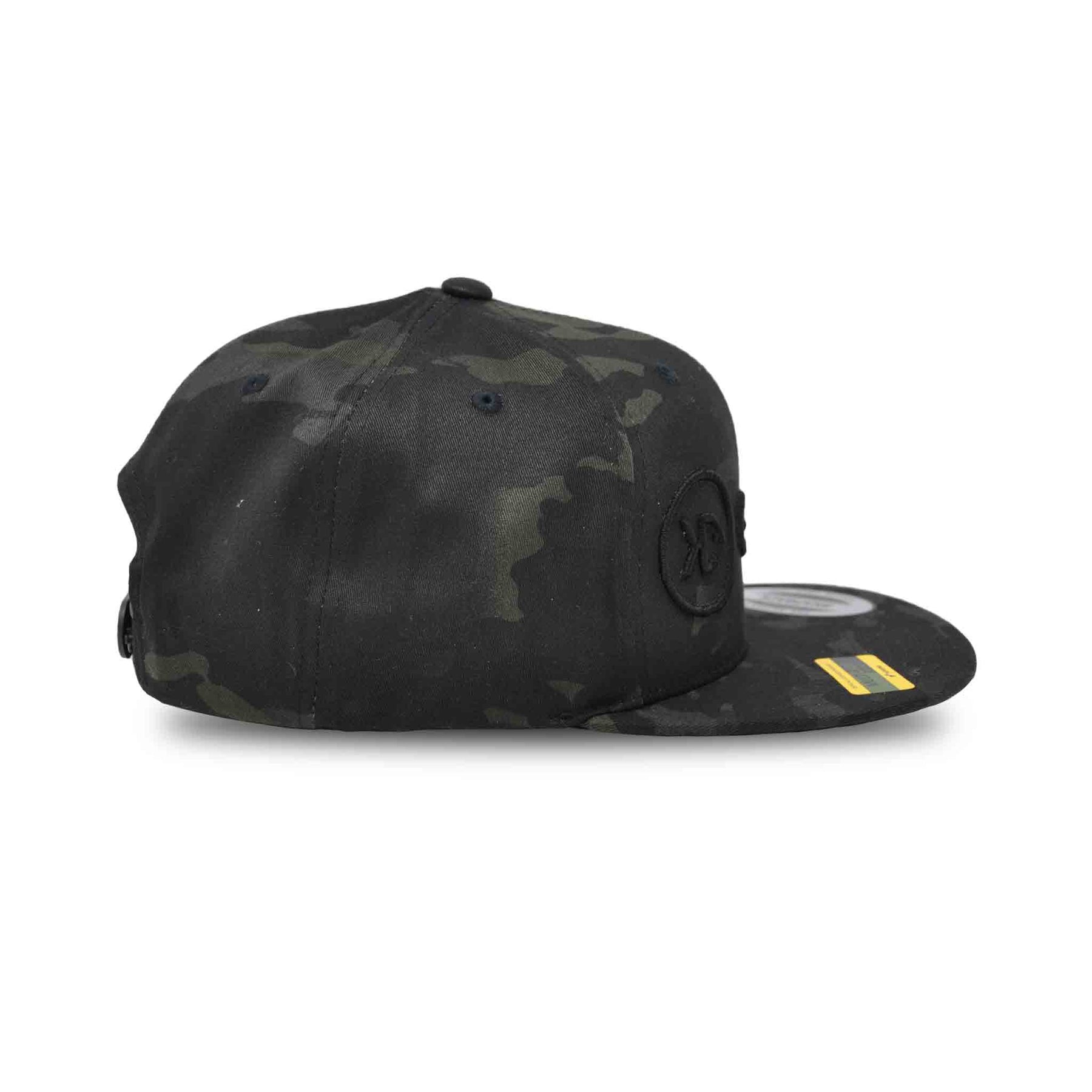 Ezoko Classics YUPOONG Flat Brim Cap | fishing hat MultiCam Black / Black