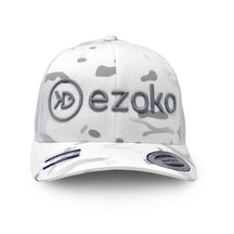Ezoko Classics YUPOONG Retro Trucker cap MultiCam Alpine 3D-Puff Silver Hats
