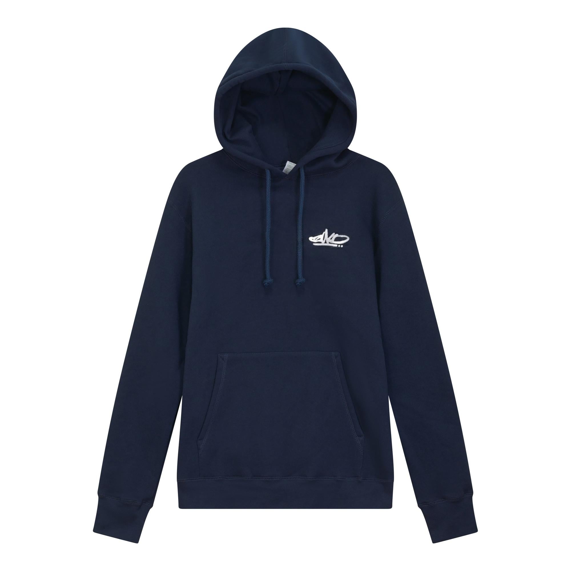 View of EZOKO Icon Graff Hoodie available at EZOKO Fishing