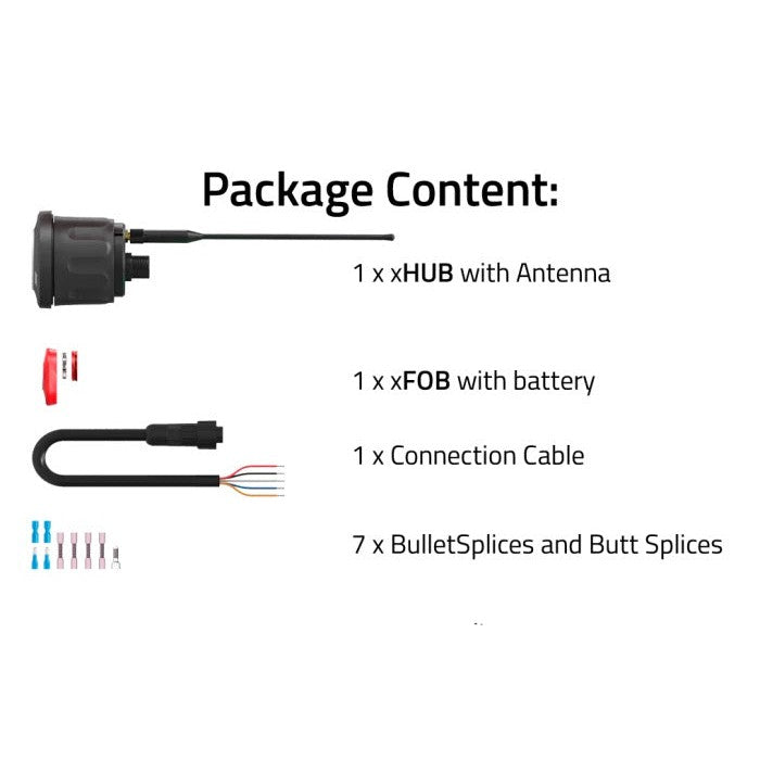 View of boating_accessories Fell Marine MOB+ Basepack Multifob Wireless Kill Switch available at EZOKO Pike and Musky Shop