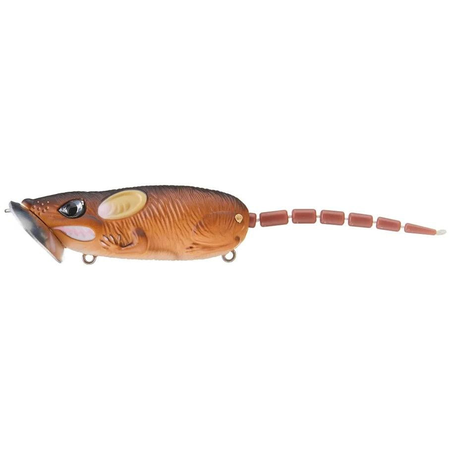 View of Hard Swimbaits FishLab BBZ Wake Rat 3.5" Brown available at EZOKO Fishing
