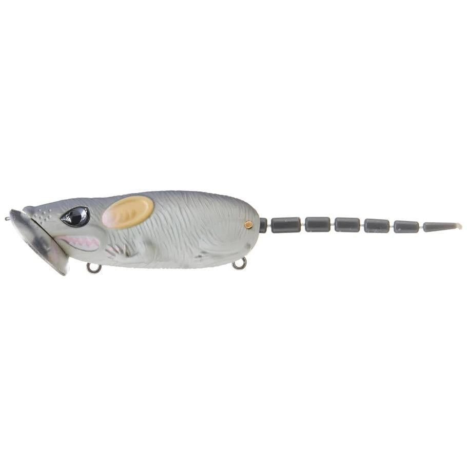 View of Hard Swimbaits FishLab BBZ Wake Rat 3.5" Grey available at EZOKO Fishing
