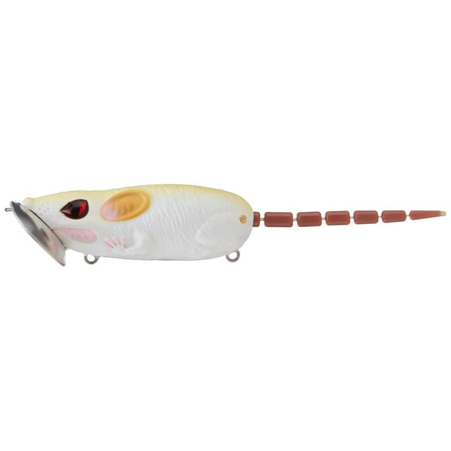 View of Hard Swimbaits FishLab BBZ Wake Rat 3.5" White available at EZOKO Fishing