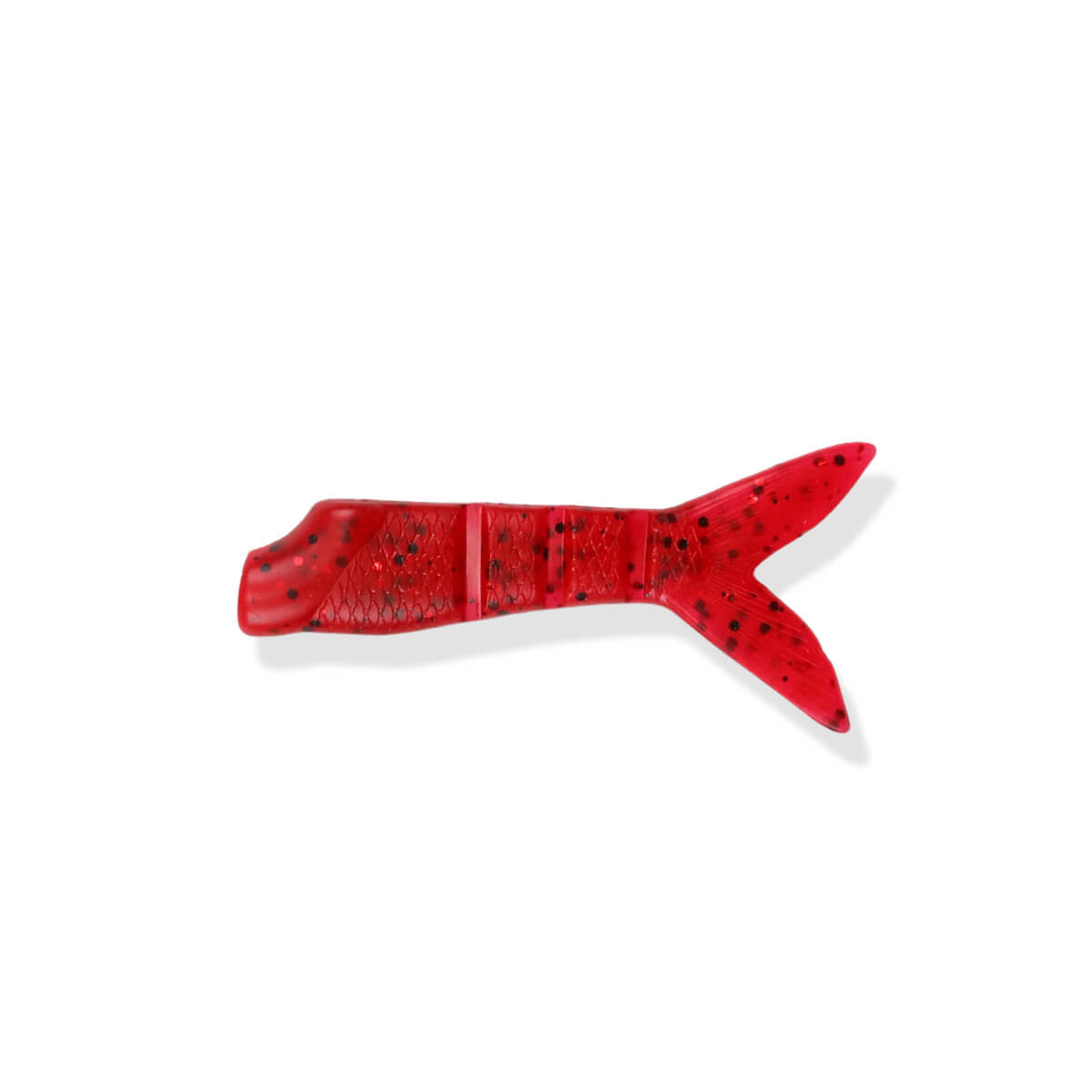 View of Lures Add-on FishLab Mimic Tail Trailer Red Craw available at EZOKO Pike and Musky Shop