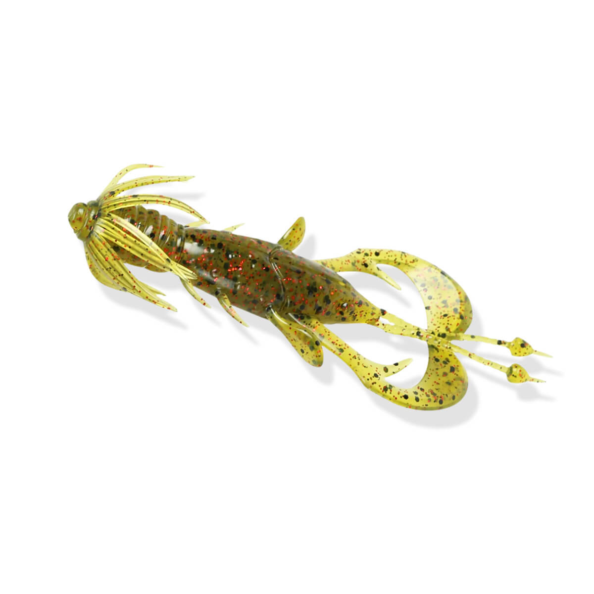 View of Softbaits FishLab Nature Series Creature Baits Series Kickin Craw available at EZOKO Pike and Musky Shop
