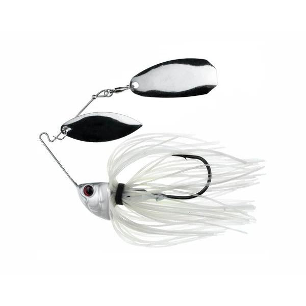 View of Spinnerbaits Freedom Speed Freak Compact 1/2oz Pearl available at EZOKO Fishing