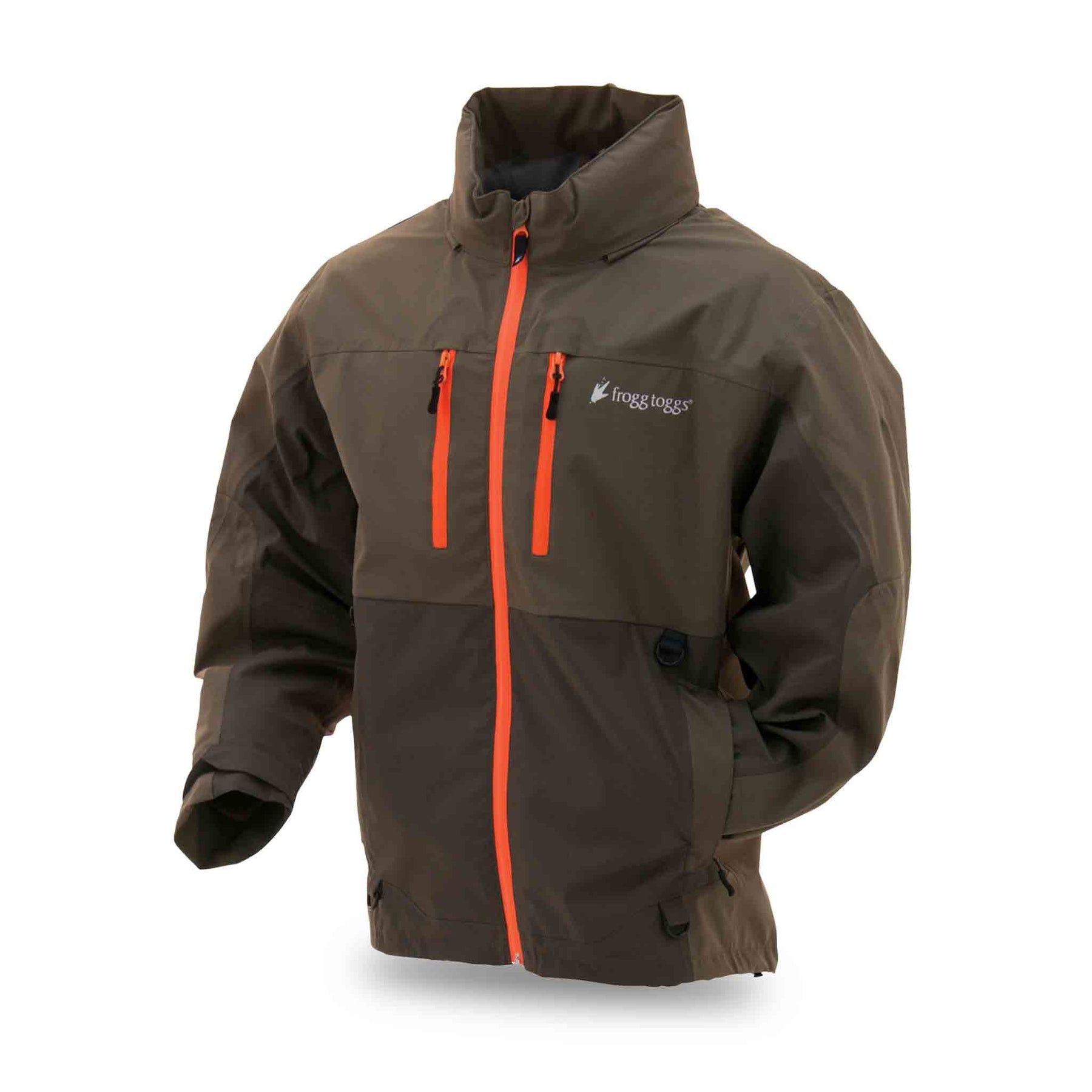 Frogg Toggs PF63161-107MD Pilot Ii Guide Jacket, Black/Gray