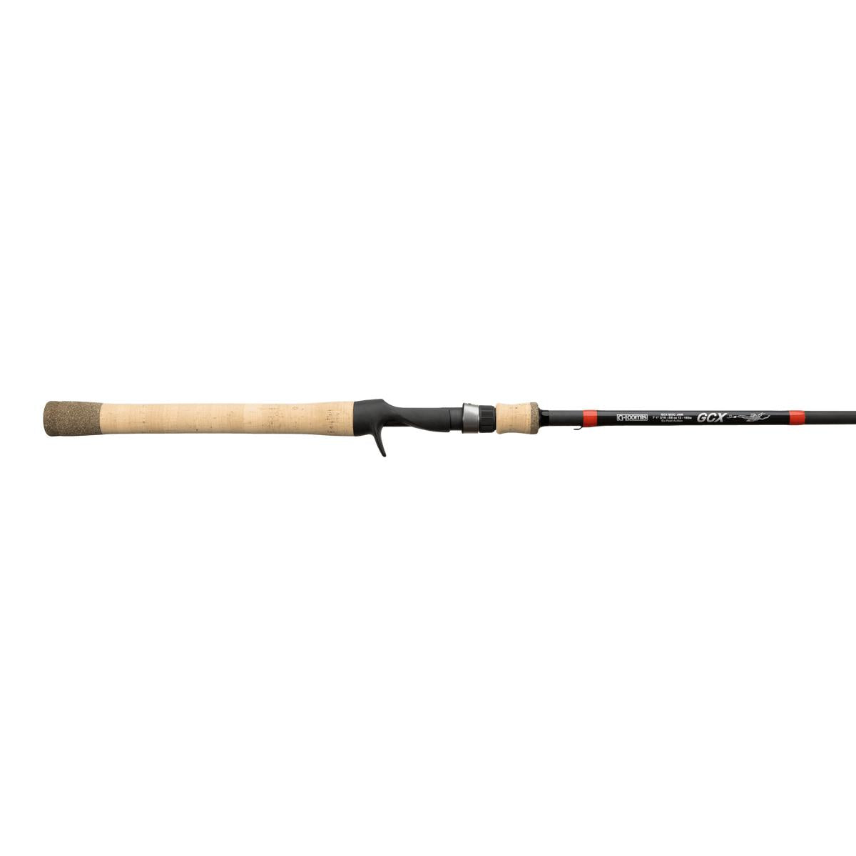View of Baitcast_Rods G. Loomis GCX Baitcast Rods GCX 803C JWR Jig & Worm MH 6'8" available at EZOKO Fishing