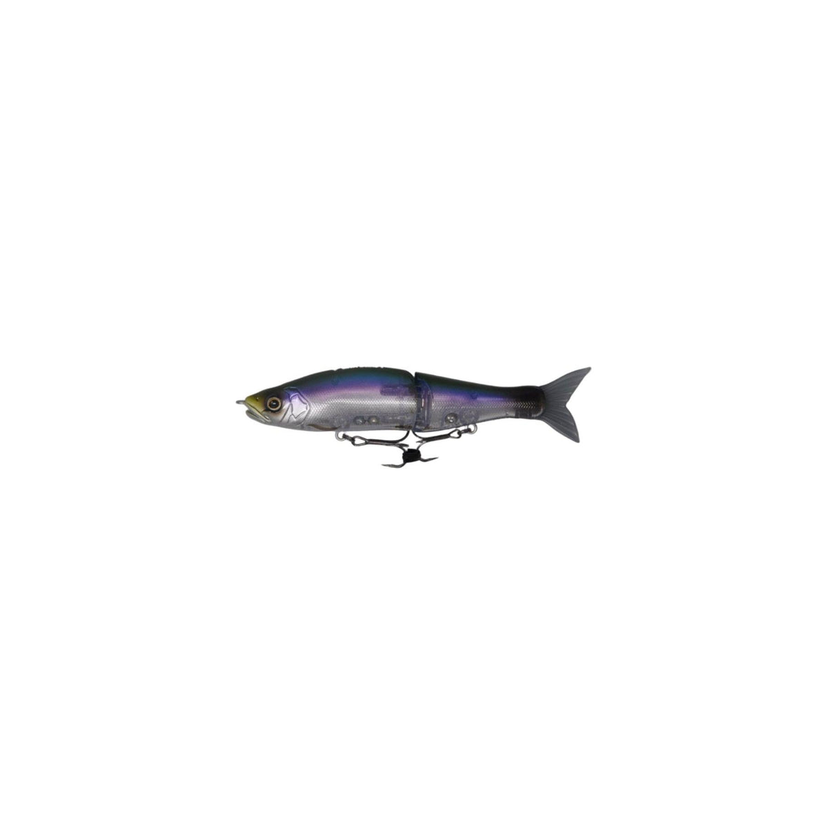 View of Gan Craft JOINTED CLAW 148 BBD Ghost Baitfish Slow Sinking available at EZOKO Pike and Musky Shop