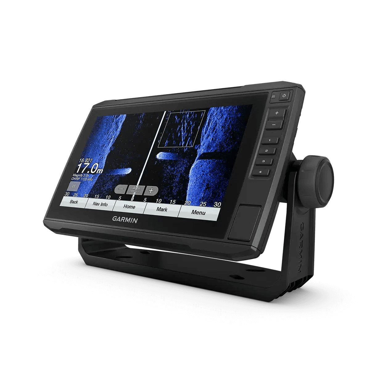 View of fish_finder Garmin ECHOMAP UHD 93SV with GT56UHD TM Transducer & Navionics Map available at EZOKO Pike and Musky Shop