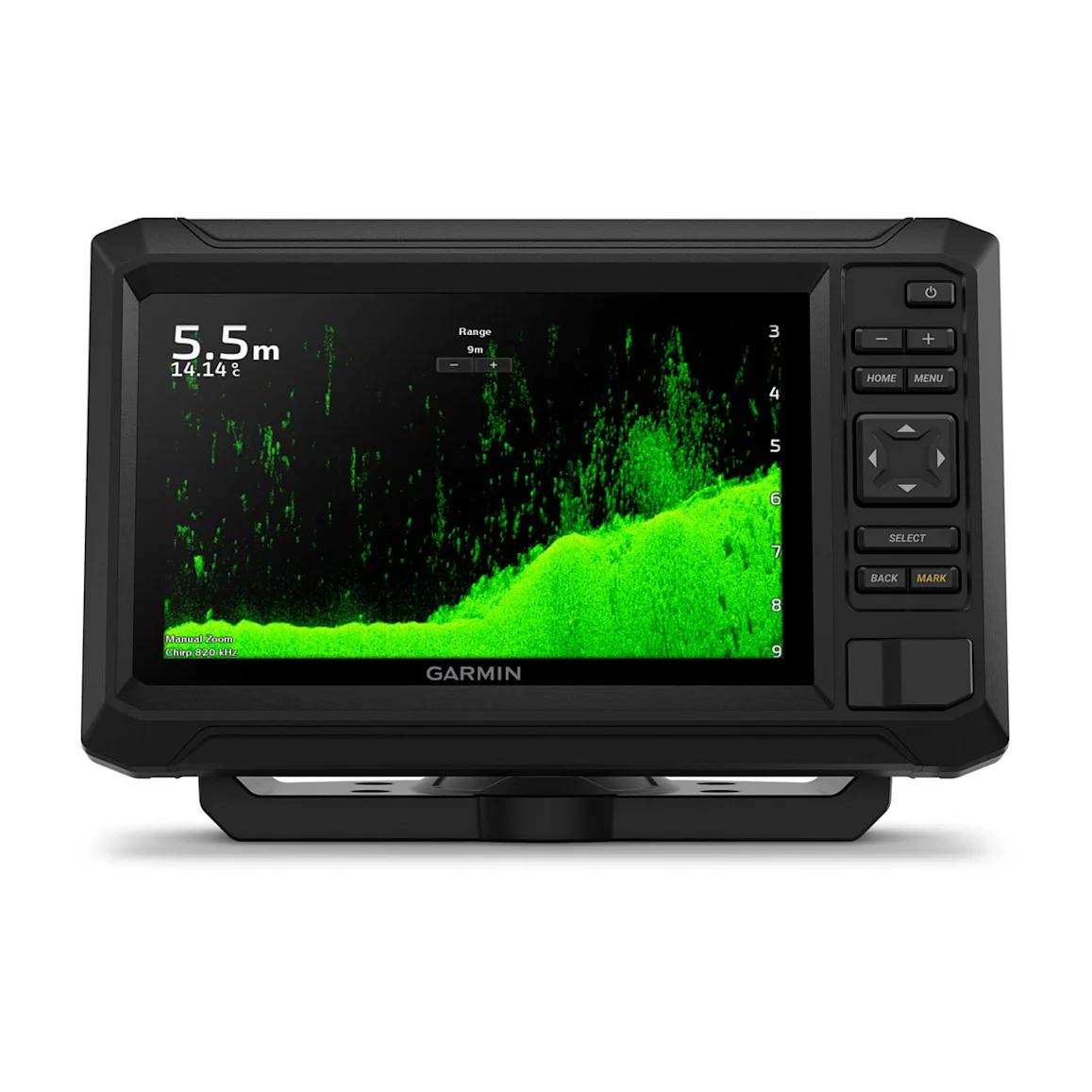 View of fish_finder Garmin ECHOMAP UHD2 7" cv Chartplotters 7" Navionics+ Canada & Alaska YES (GT20-TM) available at EZOKO Fishing