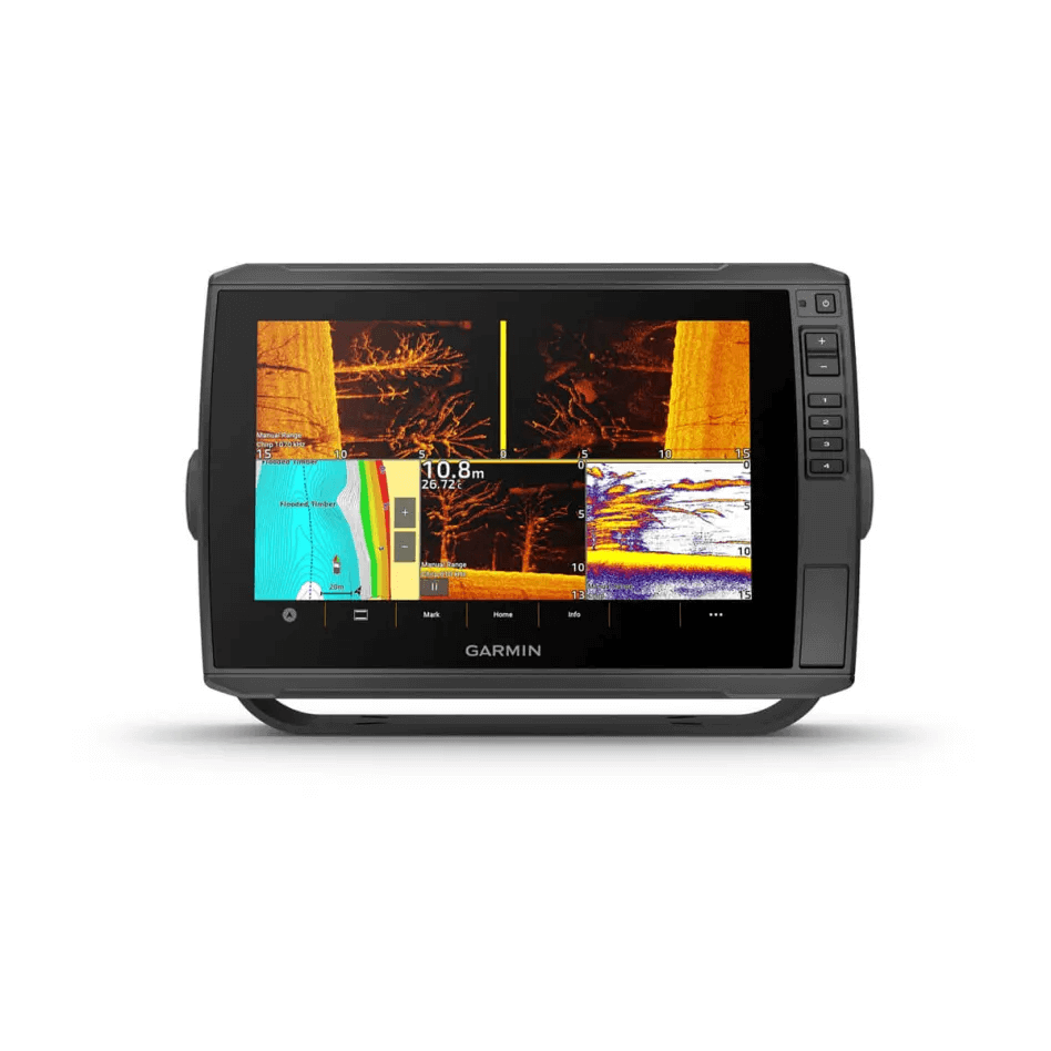 View of fish_finder Garmin ECHOMAP Ultra 2 102sv with GT56UHD-TM available at EZOKO Pike and Musky Shop