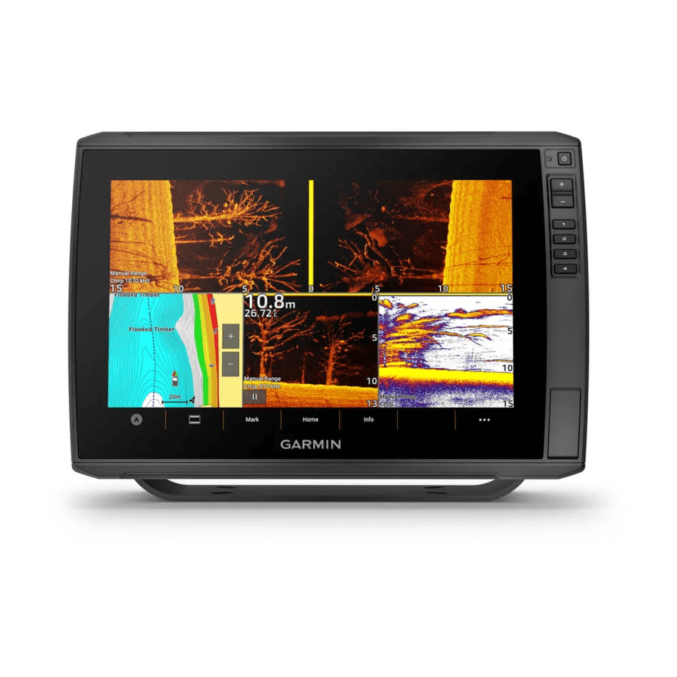 View of fish_finder Garmin ECHOMAP Ultra 2 122sv with GT56UHD-TM available at EZOKO Pike and Musky Shop